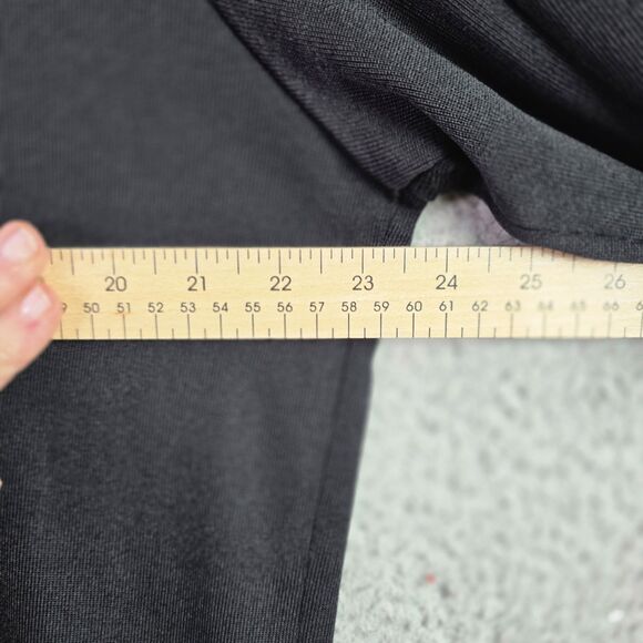 Howard Wolf Escape Cardigan XL Black VTG Metallic Trim Removable Shoulder Pads - Picture 8 of 16